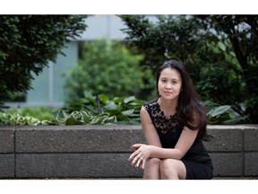 MONTREAL, QUE.: JUNE 3, 2016-- West Islander Thi Be Nguyen was recently awarded the Prix Mosaique for excellence in promoting diversity within Quebec. Nguyen is seen in Montreal on Friday June 3, 2016. (Allen McInnis / MONTREAL GAZETTE)  ORG XMIT: 56352