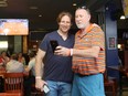 Former Canadien Shayne Corson poses with a fan at Les Quatre Glaces Brossard on Saturday, June 4, 2016, at the Scotiabank Pro-Am for Alzheimer’s tournament benefitting the Jewish General Hospital.