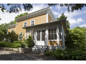 MONTREAL, QUE.: JUNE 6, 2016 -- A house for sale at 150, Ch. des Chenaux, Vaudreuil-Dorion in Vaudreuil-Dorion west of Montreal, Monday June 6, 2016.  The house, built in 1870s and located on 52,000 sq.ft of land, was where Lionel Groulx lived during his childhood.  (Phil Carpenter/MONTREAL GAZETTE)  ORG XMIT: 0608 OIG Heritage home sale