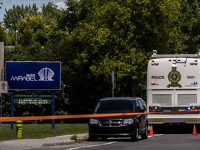 Local police and Surété de Québec investigate after a 59-year-old man was shot in Mirabel June 15, 2016.