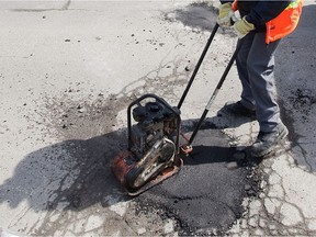 Montreal city spokesperson Jacques-Alain Lavallée recommends calling 311 if you see a pothole that needs to be repaired.