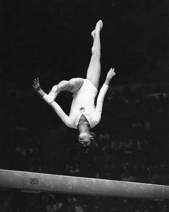 Romania's Nadia Comaneci performs on the balance beam on July 19, 1976 during the Summer Olympic Games in Montreal, Canada. She won the gold medal in the All-Around competition.For almost 40 years, the last 23 in the United States, the Karolyis have set the gold standard in gymnastics.