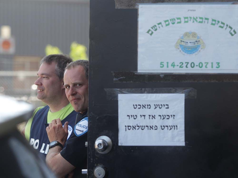 Police raid ultra-Orthodox Jewish school on Parc Ave. | Montreal