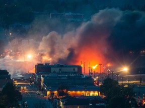 A runaway train carrying crude oil derailed and killed 47 people in an explosion in Lac-Mégantic, Quebec in July 2013.