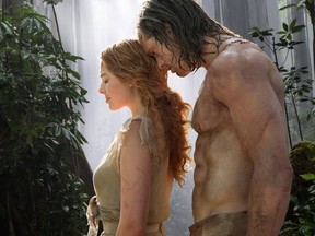 Margot Robbie and Alexander Skarsgard get wild in The Legend of Tarzan.