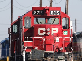 Canadian Pacific's rail yard in Agincourt Ontario, Friday November 12, 2010.