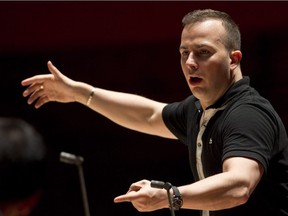 The Philadelphia Orchestra rehearses with its new music director and conductor Yannick Nezet-Seguin at the Kimmel Center in Philadelphia on Oct. 17, 2012. Yannick Nezet-Seguin will succeed James Levine as music director of the Metropolitan Opera but will not take over until the 2020-21 season.
