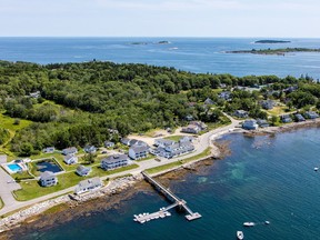 The picturesque Ocean Point Inn & Resort in East Boothbay, Maine, has a variety of family-friendly accommodations.
