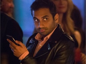 In this image released by Netflix, Aziz Ansari appears in a scene from the Netflix original series "Master of None." The program was nominated for outstanding comedy series on Thursday, July 14, 2016. Ansari was also nominated for outstanding actor in a comedy series. The 68th Primetime Emmy Awards will be broadcast live on ABC beginning at 8 p.m. ET on ABC.