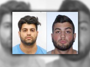 Anyone with information on the whereabouts of Giuseppe and Vincenzo Faltudo is asked to contact the authorities.