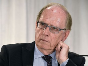 Canadian law professor Richard McLaren speaks at a news conference in Toronto on Monday, July 18, 2016 to present his findings into allegations of a state-backed doping conspiracy involving the 2014 Winter Olympics in Sochi.