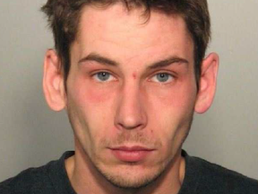 David Landry is wanted for the robbery of $124,000 stored in a safe in Lachine.
