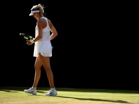 Eugenie Bouchard at Wimbledon July 2: Despite her difficulties on the court, she is still one of the most beloved tennis players off it, especially on the home front.