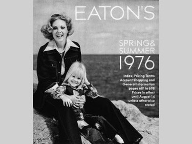 January 1976: The T. Eaton Co. announces that their 1976 Spring & Summer edition of their mail-order catalogue (published since 1884) would be their last.