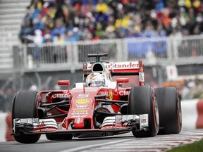 Sebastian Vettel steers his Ferrari during this year's Canadian Grand Prix. Is next year's race on track?