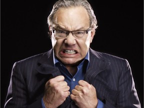 Reality has overtaken political satire, Lewis Black rants: “Nobody really needs me now. All they have to do is open the newspaper.”