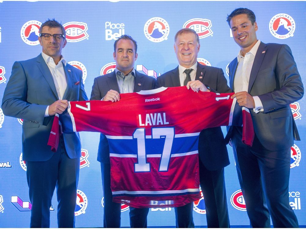 Laval's AHL team nickname unveiled: Laval Rocket : r/hockey