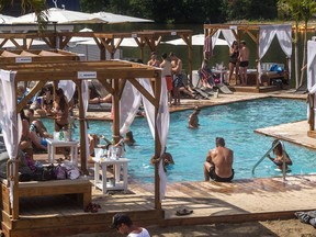 Beachclub in Pointe-Calumet has become a prime destination for young, beautiful people.