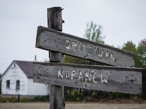 The First Nation reserve of Opitciwan, 615 kilometres north of Montreal.