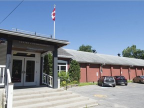 Hudson Legion building on the right Monday, July 11, 2016, the building is owned by the town of Hudson Quebec, since 2012, some residents are wondering about this arrangement and why its not paying taxes since it runs bar that makes money.