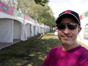 Startupfest founder Phil Telio at the conference grounds at the Old Port.