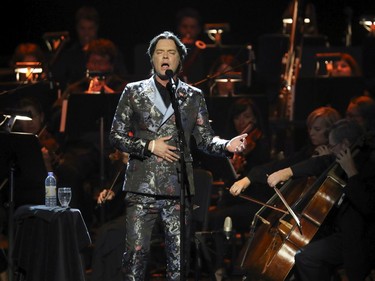 Rufus Wainwright performs with an orchestra at Place des Arts' Salle Wilfrid-Pelletier after a performance of his opera Prima Donna. This was part of the Montreal International Jazz Festival Saturday July 2, 2016.