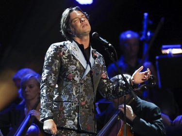 Rufus Wainwright performs with an orchestra at Place des Arts' Salle Wilfrid-Pelletier after a performance of his opera Prima Donna. This was part of the Montreal International Jazz Festival Saturday July 2, 2016.