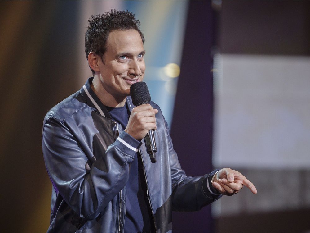  comedian elon gold performs during the just for laughs jeff goldblum gala in montreal in 2016. he will be at club soda on wednesday.