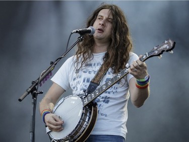 American musician Kurt Vile performs with his band Kurt Vile & The Violators on Day Two of the Osheaga Music and Arts Festival at Parc Jean-Drapeau in Montreal on Saturday, July 30, 2016.