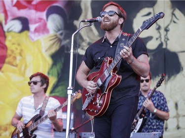 Dan Auerbach of the American rock band The Arcs performs on Day Two of the Osheaga Music and Arts Festival at Parc Jean-Drapeau in Montreal on Saturday, July 30, 2016.