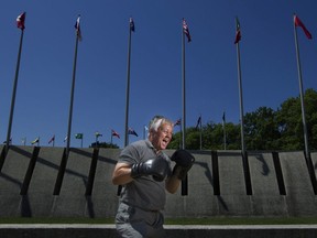 Former Olympic boxer Ian Clyde at the Olympic Stadium in Montreal, Monday July 4, 2016. He advanced to the quarter-finals during the 1976 Montreal Games where he lost to Cuba's Ramón Duvalón in the flyweight division. Clyde now coaches boxing at the various Montreal gyms.