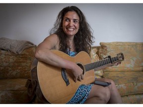 Montreal singer-songwriter NEeMA at her home in Montreal on Monday, June 27, 2016. She will be performing at L'Astral Friday, July 8 as part of the Montreal International Jazz Festival.