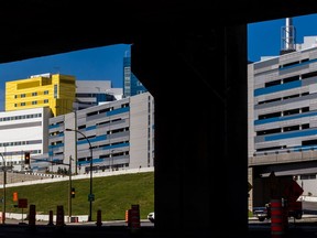 MONTREAL, QUE.: SEPTEMBER 25, 2014 -- Views of the new MUHC at the Glen site in Montreal, on Thursday, September 25, 2014. (Dave Sidaway / THE GAZETTE)