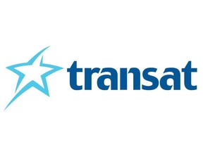 The corporate logo for Air Transat is shown. Authorities say two commercial airline pilots have been arrested at Glasgow Airport on suspicion of being under the influence of alcohol, shortly before they were due to take off on a trans-Atlantic flight. Canadian airline Air Transat says the two crew members were arrested before a Glasgow to Toronto flight on Monday.