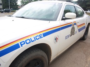 A Wood Buffalo RCMP car in Fort McMurray Alta. on Monday June 22, 2015. Andrew Bates/Fort McMurray Today/Postmedia Network