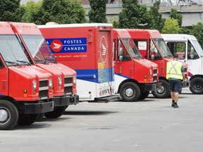 Hundreds of members of the Canadian Union of Postal Workers are expected to protest in front of Justin Trudeau's riding office in Montreal.