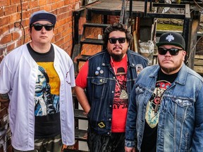 A Tribe Called Red are currently touring their new album, We Are the Halluci Nation.