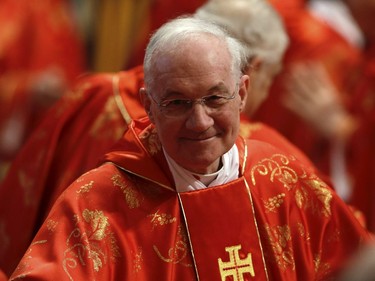 Canadian Cardinal Marc Ouellet was one of many contenders to be Pope after Benedict XVI resigned in 2013.