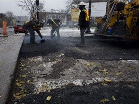 To avoid premature wear, asphalt must be kept at the right temperature and properly compacted after it's laid.