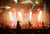 American metal band Disturbed performs on day two of the Heavy Montreal music festival at Jean-Drapeau Park in Montreal on Sunday, August 7, 2016.