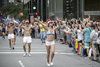 People take part in the Montreal Pride Parade as it goes through Rene-Levesque boulevard in downtown Montreal on Sunday, August 14, 2016.