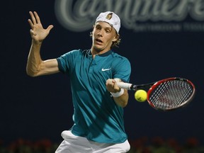 Denis Shapovalov, the 17-year-old from Richmond Hill, Ont., has climbed steadily up the ATP Tour rankings — he will improve on his ranking of No. 291 after this week is over.
