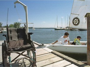 Handicapped sailors will competing in Dorval later this month. (Gazette file photo)