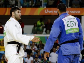 When Egyptian judoka Islam El Shehaby refused to shake hands with Israel's Or Sasson at the Rio Olympics on Aug. 12, he ensured the gesture of disrespect will follow him throughout his life.