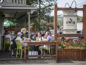 Au Petit Cafe Chez Denise in Saint-Sauveur is a favourite for locals and visitors, whether they opt for a standard breakfast or go straight for the poutine.