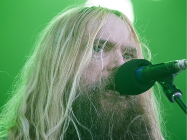 Zakk Wylde of the American heavy metal band Black Label Society performs on Day One of the Heavy Montréal music festival at Jean-Drapeau Park in Montreal on Saturday, August 6, 2016.