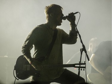 MONTREAL, QUE.: AUGUST 6, 2016 -- Johannes Persson of the Swedish band Cult of Luna performs on day one of the Heavy Montreal music festival at Jean-Drapeau Park in Montreal on Saturday, August 6, 2016. (Dario Ayala / Montreal Gazette) ORG XMIT: 56824