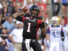"In my mind, I still think I'm the best in this league. I know in my heart what I can bring to the table," Redblacks QB Henry Burris says.