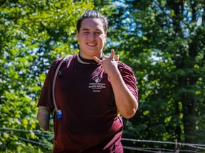 Jeffrey Beausoleil ran the "Beast," one of the most grueling Spartan races on Sunday, July 31, 2016 at Owl's Head.