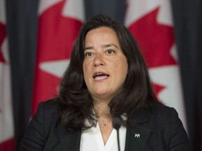Minister of Justice and Attorney General of Canada Jody Wilson-Raybould.